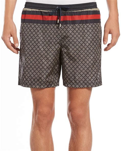 bathing suits men gucci|Gucci men's swim trunks.